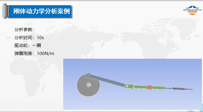 斯姆勒ANSYS装配体刚柔耦合分析技术讲座:02-装配体刚柔耦合动力学分析-瞬态动力学分析技术的图1